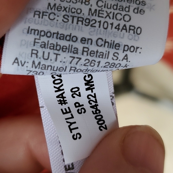 Madewell Top Chinch Wrap Tie Size XXS Flowers New Rust Cream - Picture 9 of 12